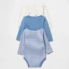 Body in cotone biologico Baby First Favorites (confezione da 3)