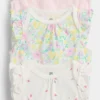 Body in cotone biologico Baby First Favorites (confezione da 3)