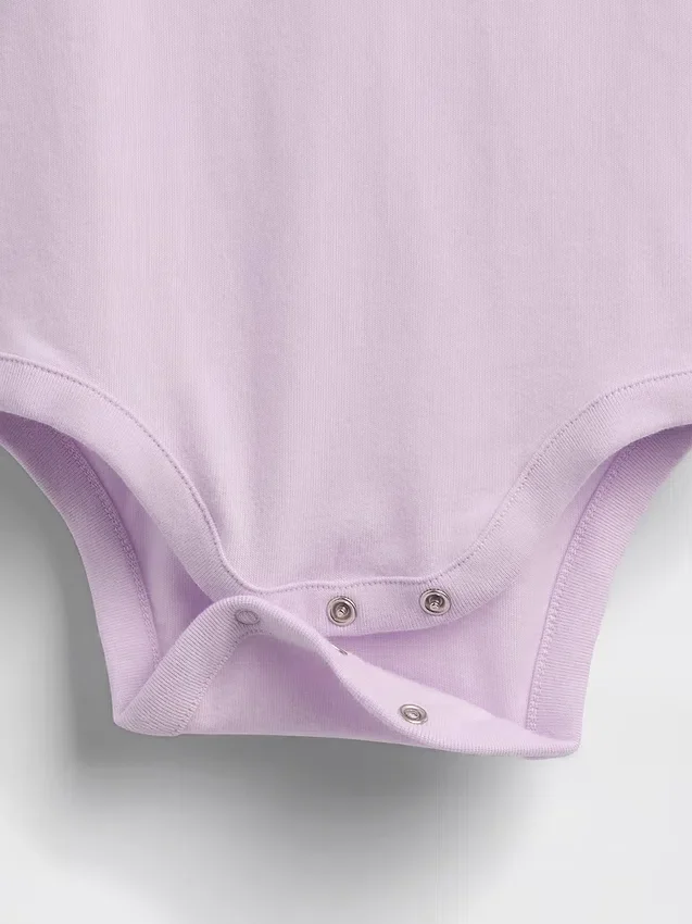 Body in cotone biologico Baby First Favorites (confezione da 3)