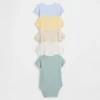 Body in cotone biologico “Baby First Favorites” (confezione da 5)