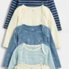Body in cotone biologico “Baby First Favorites” (confezione da 5)