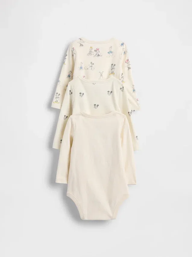 Body in cotone biologico GAP × Disney Baby (confezione da 3)