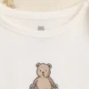 Body per neonati in cotone biologico con orsetto Brannan (confezione da 2)