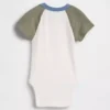 Body raglan a costine Tinyrib “Baby First Favorites”