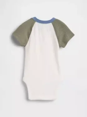 Body raglan a costine Tinyrib “Baby First Favorites”