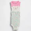 Body senza maniche con volant Tinyrib "Baby First Favorites" (confezione da 3)