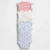 Body senza maniche con volant Tinyrib "Baby First Favorites" (confezione da 3)