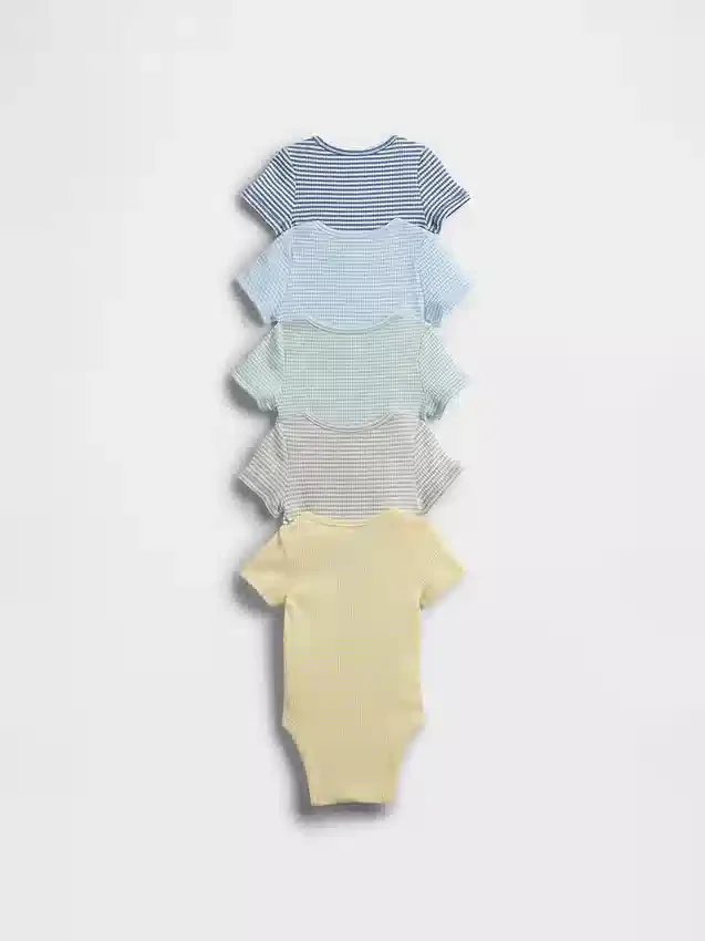 Body Tinyrib "Baby First Favorites" (confezione da 5)
