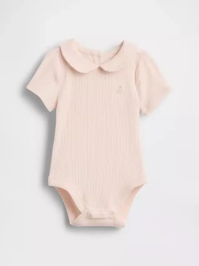 Body Tinyrib con colletto Peter Pan “Baby First Favorites”