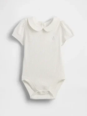 Body Tinyrib con colletto Peter Pan “Baby First Favorites”