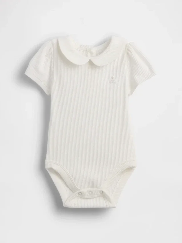 Body Tinyrib con colletto Peter Pan “Baby First Favorites”