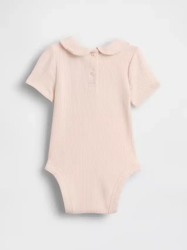 Body Tinyrib con colletto Peter Pan “Baby First Favorites”