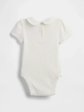 Body Tinyrib con colletto Peter Pan “Baby First Favorites”