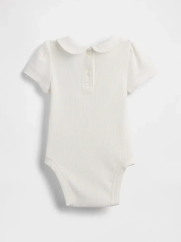 Body Tinyrib con colletto Peter Pan “Baby First Favorites”