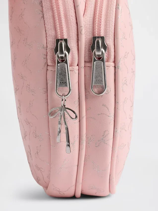 Borsa a tracolla per bambini con logo a fiocco