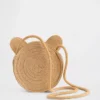 Borsa di paglia per bambini piccoli Brannan Bear