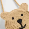 Borsa di paglia per bambini piccoli Brannan Bear