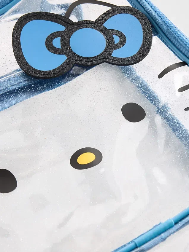 Borsa porta pranzo trasparente Hello Kitty per bambini