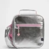 Borsa termica per il pranzo per bambini in stile metallizzato