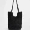 Borsa tote all’uncinetto