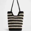 Borsa tote all’uncinetto
