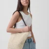 Borsa tote all’uncinetto