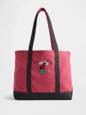 Borsa tote con logo Miami Heat della NBA