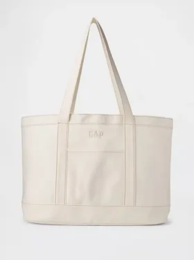 Borsa tote Gap in denim con logo Gap Logo