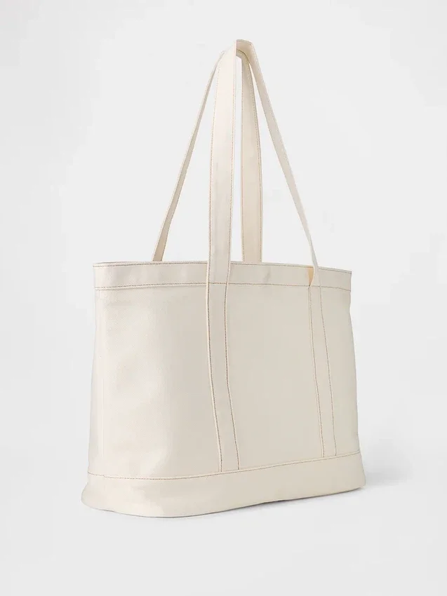 Borsa tote Gap in denim con logo Gap Logo