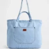 Borsa tote in denim