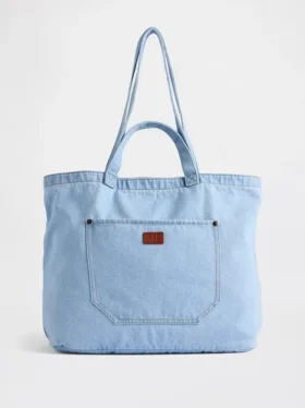 Borsa tote in denim
