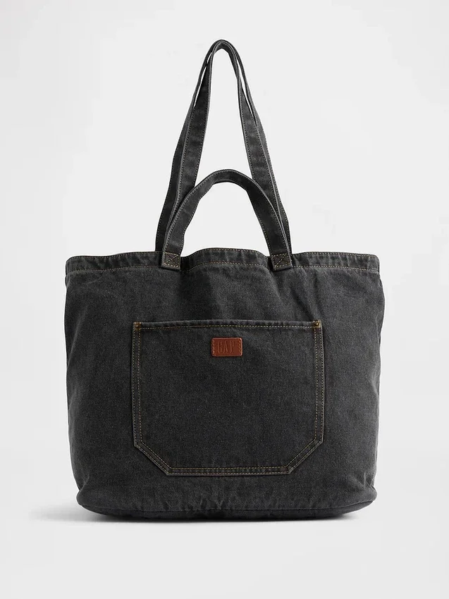 Borsa tote in denim