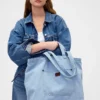 Borsa tote in denim