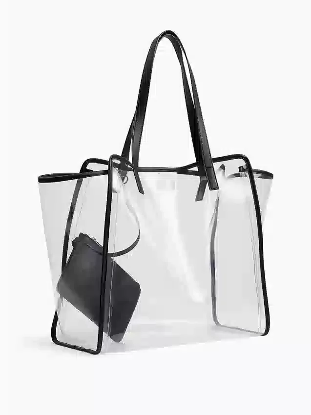 Borsa tote in gelatina