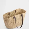 Borsa tote in paglia