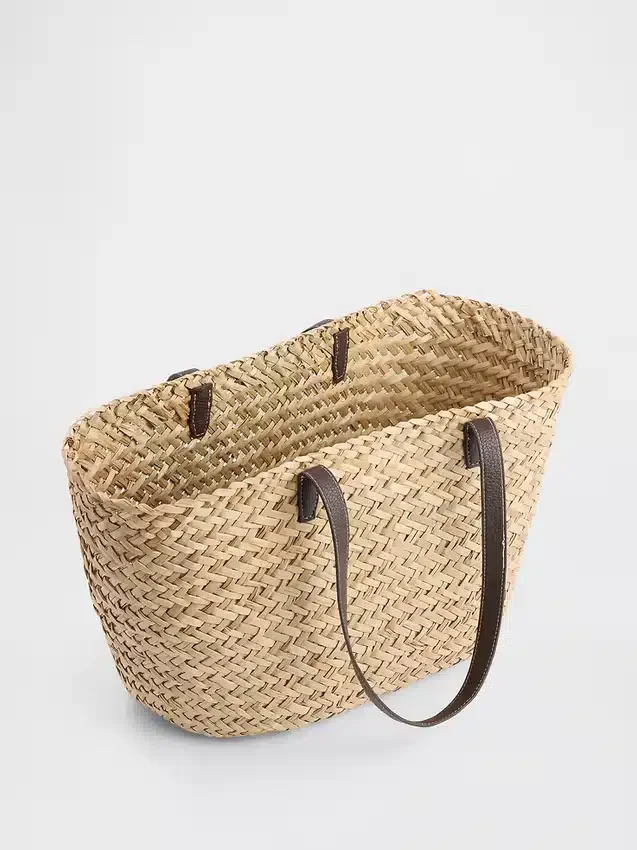 Borsa tote in paglia