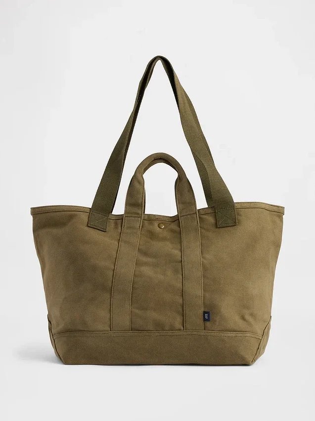 Borsa tote in tela cerata