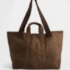 Borsa tote in tela cerata