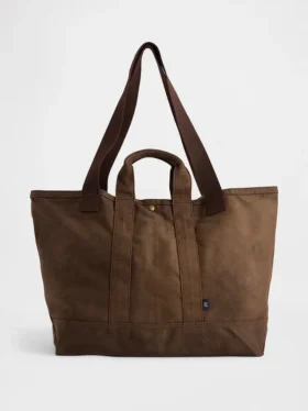 Borsa tote in tela cerata