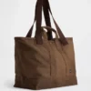 Borsa tote in tela cerata