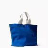 Borsa tote in tela “Get Blue”