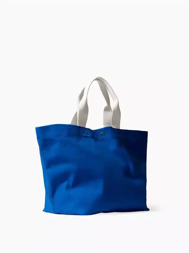 Borsa tote in tela “Get Blue”