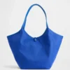 Borsa tote morbida in tela