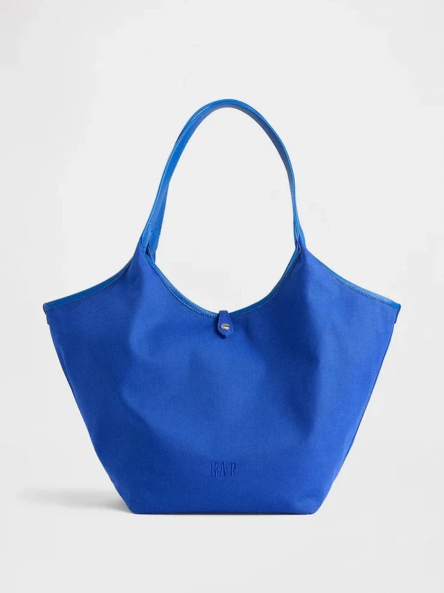 Borsa tote morbida in tela