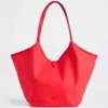 Borsa tote morbida in tela