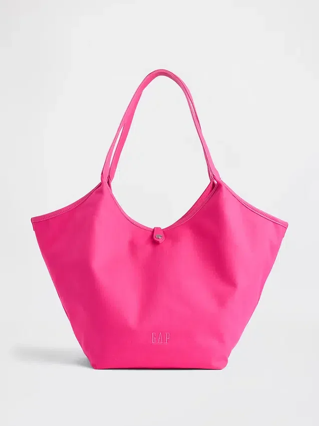 Borsa tote morbida in tela