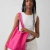 Borsa tote morbida in tela