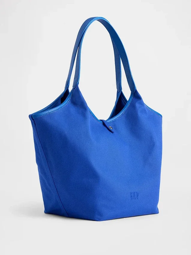 Borsa tote morbida in tela