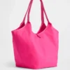 Borsa tote morbida in tela