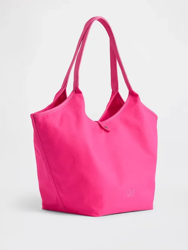 Borsa tote morbida in tela